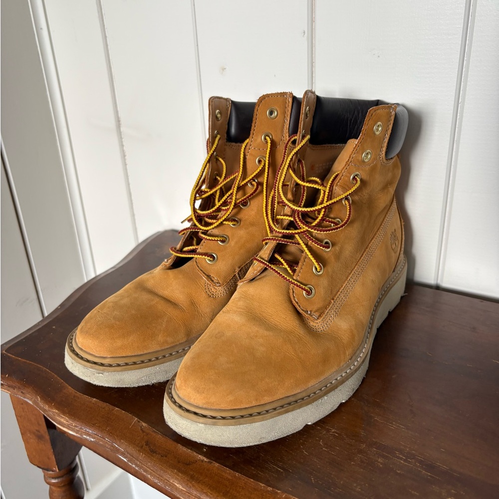 Timberland Women’s Tan Nubuck Work Boots